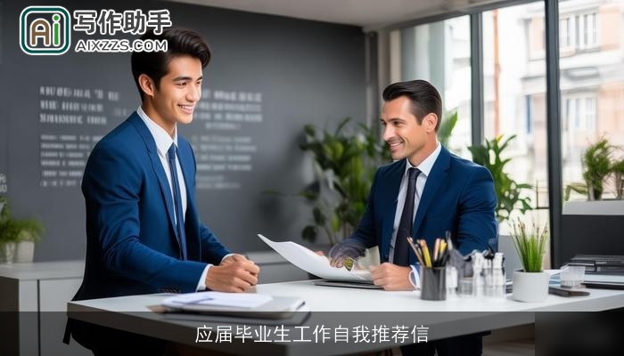 应届毕业生工作自我推荐信 应届毕业生工作自我推荐信