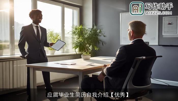 应届毕业生简历自我介绍【优秀】 应届毕业生简历自我介绍【优秀】