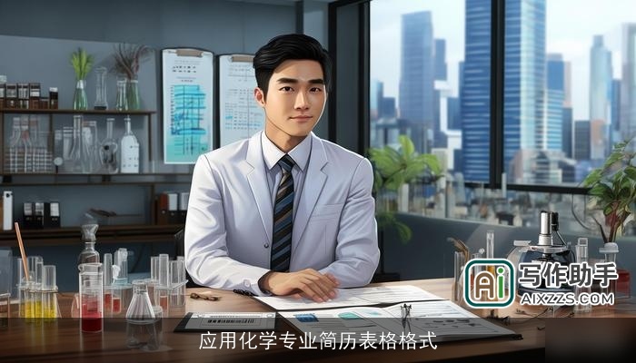 应用化学专业简历表格格式 应用化学专业简历表格格式