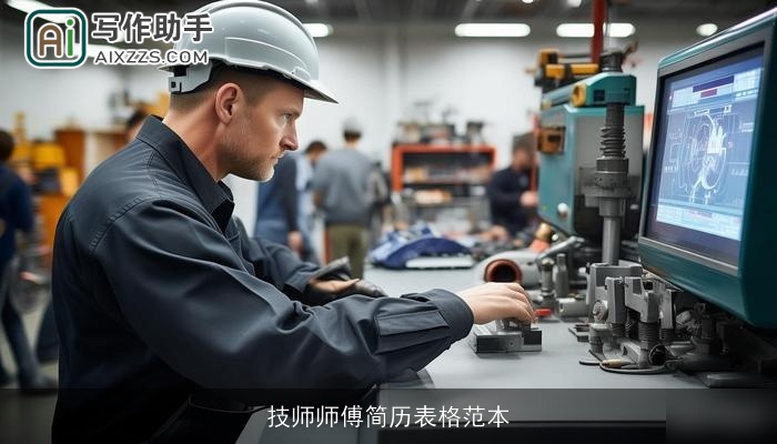 技师师傅简历表格范本 技师师傅简历表格范本