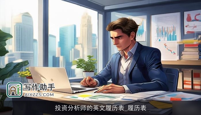 投资分析师的英文履历表_履历表 投资分析师的英文履历表_履历表