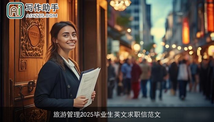 旅游管理2025毕业生英文求职信范文 旅游管理2025毕业生英文求职信范文