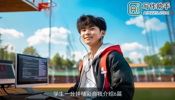 学生一分钟精彩自我介绍6篇 学生一分钟精彩自我介绍6篇