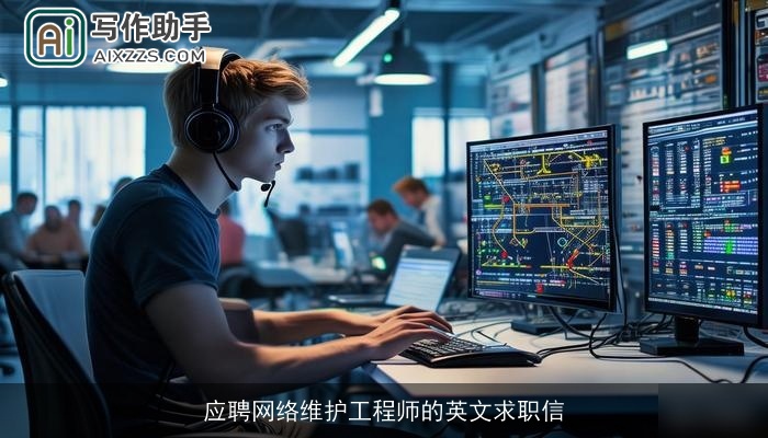 应聘网络维护工程师的英文求职信 应聘网络维护工程师的英文求职信