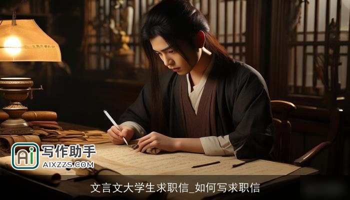 文言文大学生求职信_如何写求职信 文言文大学生求职信_如何写求职信