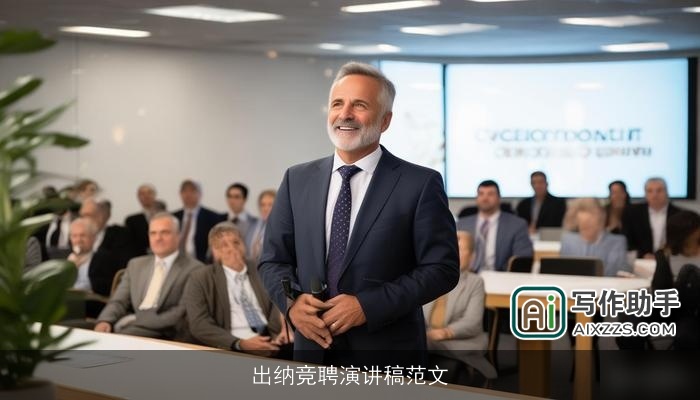 出纳竞聘演讲稿范文 出纳竞聘演讲稿范文