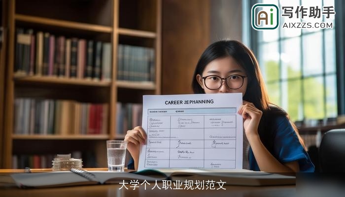 大学个人职业规划范文 大学个人职业规划范文