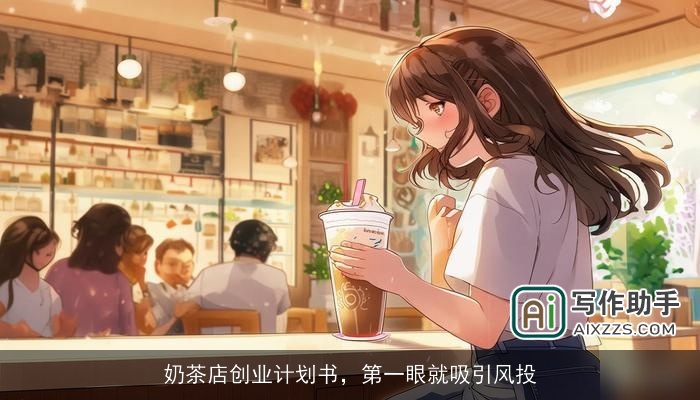奶茶店创业计划书,第一眼就吸引风投 奶茶店创业计划书,第一眼就吸引风投