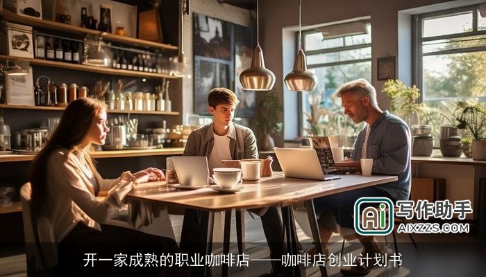 开一家成熟的职业咖啡店——咖啡店创业计划书 开一家成熟的职业咖啡店——咖啡店创业计划书