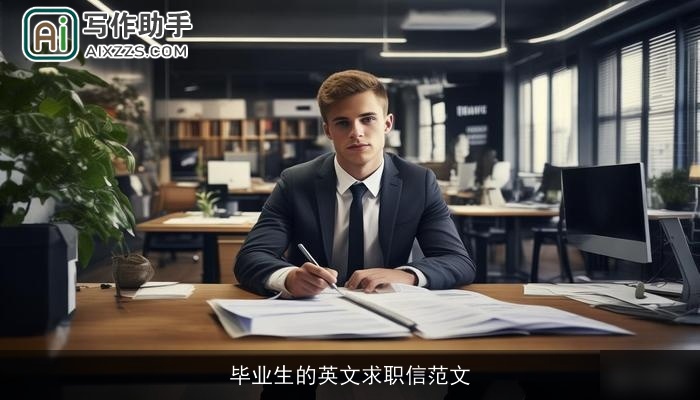 毕业生的英文求职信范文 毕业生的英文求职信范文