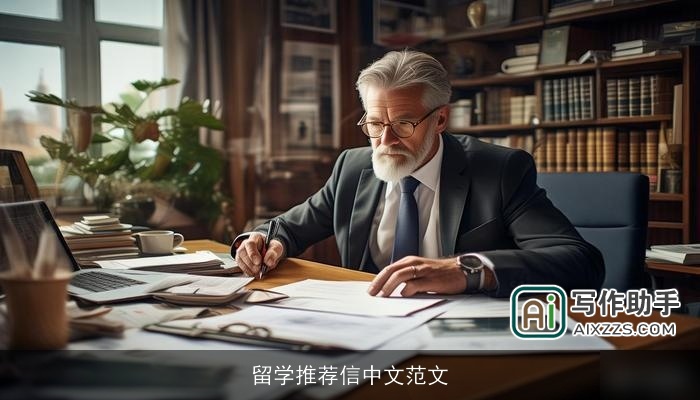 留学推荐信中文范文 留学推荐信中文范文