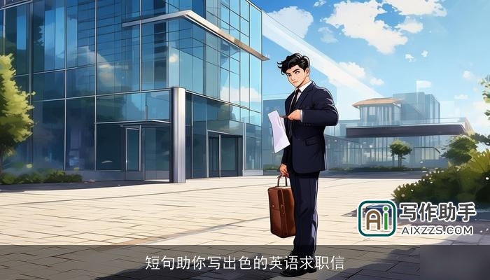 短句助你写出色的英语求职信 短句助你写出色的英语求职信