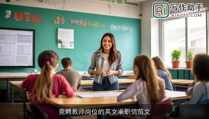 竞聘教师岗位的英文求职信范文 竞聘教师岗位的英文求职信范文