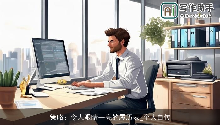 策略:令人眼睛一亮的履历表_个人自传 策略:令人眼睛一亮的履历表_个人自传