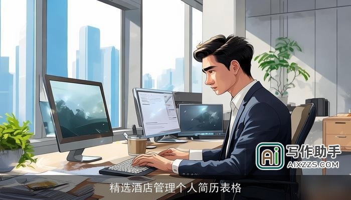 精选酒店管理个人简历表格 精选酒店管理个人简历表格
