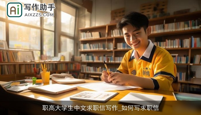 职高大学生中文求职信写作_如何写求职信 职高大学生中文求职信写作_如何写求职信