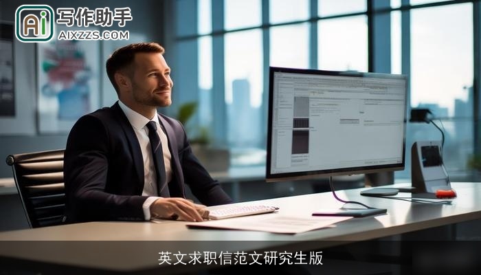英文求职信范文研究生版 英文求职信范文研究生版