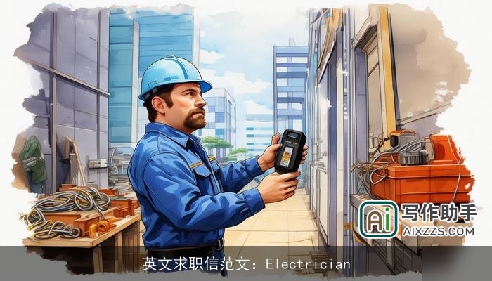 英文求职信范文:Electrician 英文求职信范文:Electrician
