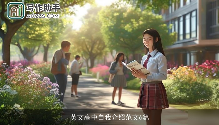 英文高中自我介绍范文6篇 英文高中自我介绍范文6篇