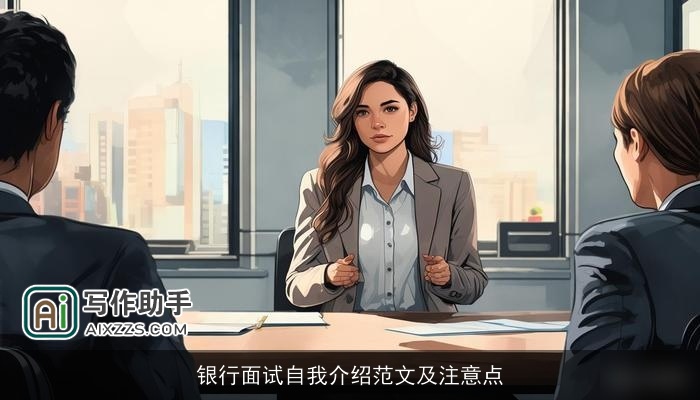 银行面试自我介绍范文及注意点 银行面试自我介绍范文及注意点