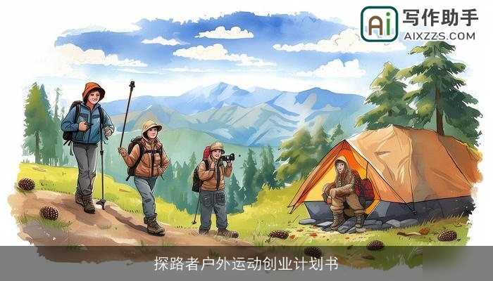 探路者户外运动创业计划书 探路者户外运动创业计划书