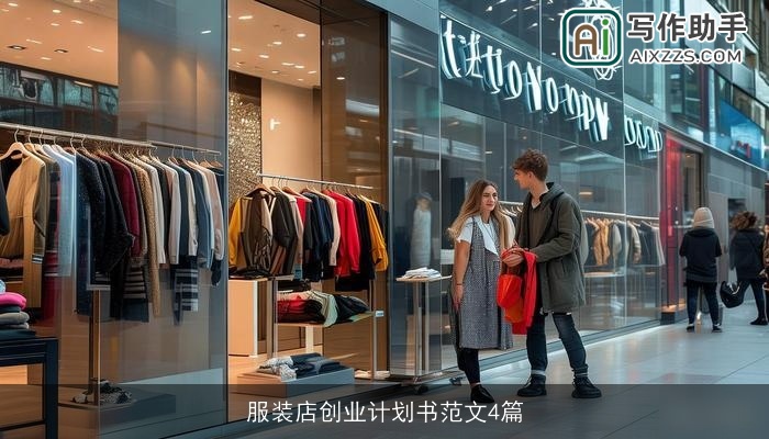 服装店创业计划书范文4篇 服装店创业计划书范文4篇