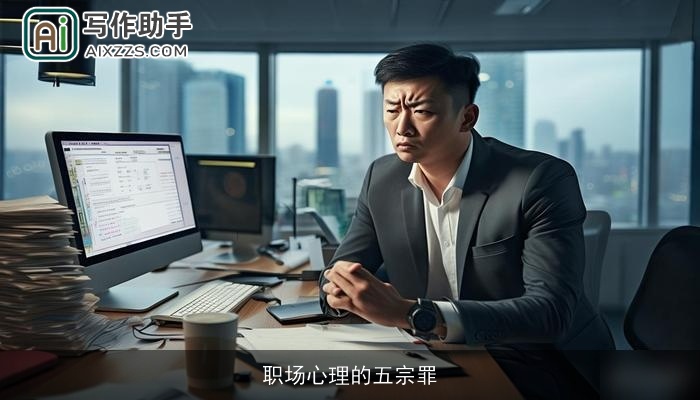 职场心理的五宗罪 职场心理的五宗罪