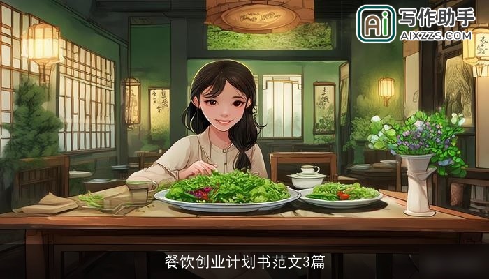 餐饮创业计划书范文3篇 餐饮创业计划书范文3篇