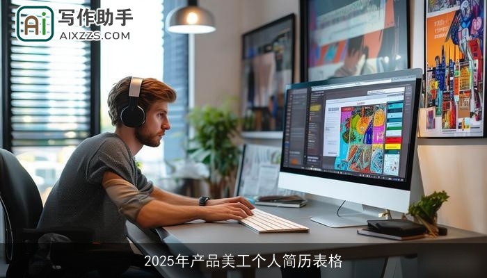 2025年产品美工个人简历表格 2025年产品美工个人简历表格