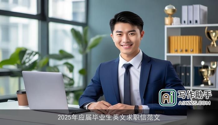 2025年应届毕业生英文求职信范文 2025年应届毕业生英文求职信范文