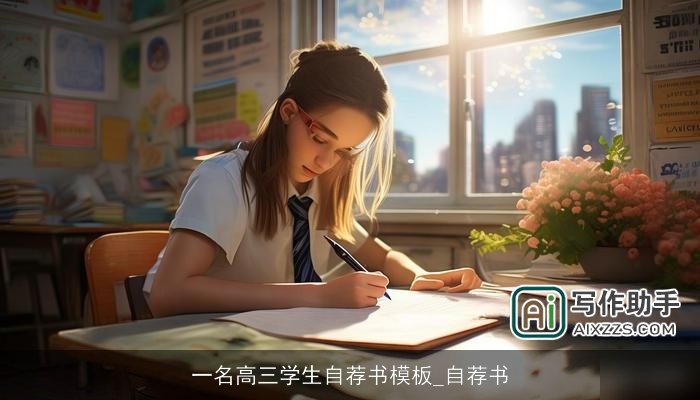 一名高三学生自荐书模板_自荐书 一名高三学生自荐书模板_自荐书