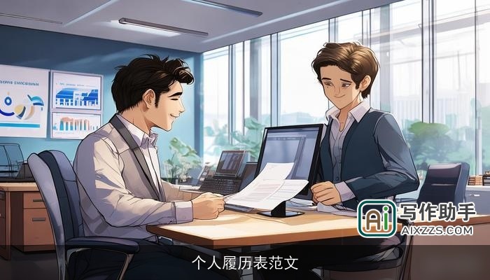 个人履历表范文 个人履历表范文