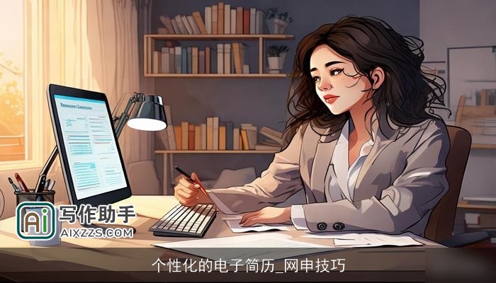 个性化的电子简历_网申技巧 个性化的电子简历_网申技巧