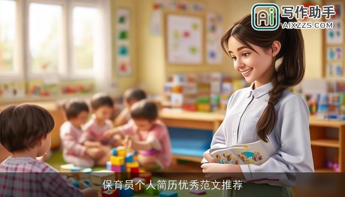 保育员个人简历优秀范文推荐 保育员个人简历优秀范文推荐