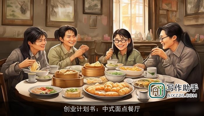 创业计划书:中式面点餐厅 创业计划书:中式面点餐厅