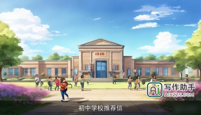 初中学校推荐信 初中学校推荐信