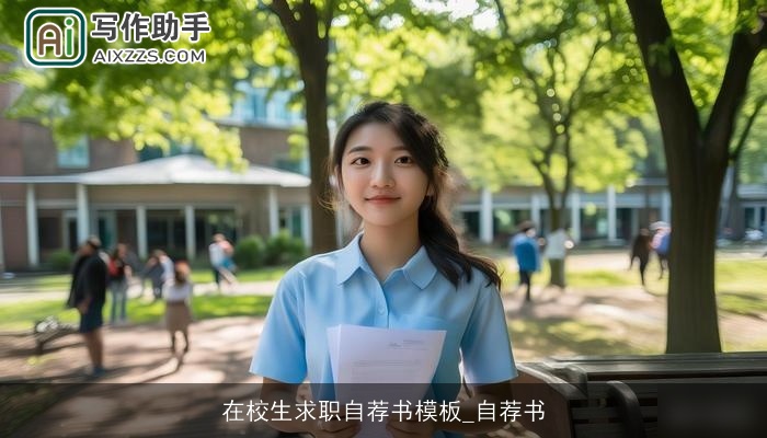 在校生求职自荐书模板_自荐书 在校生求职自荐书模板_自荐书