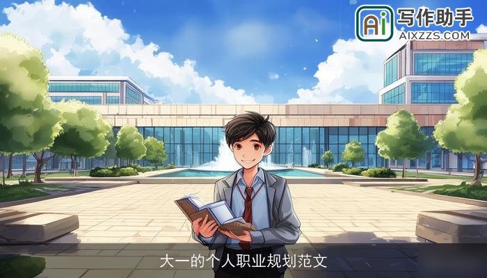 大一的个人职业规划范文 大一的个人职业规划范文