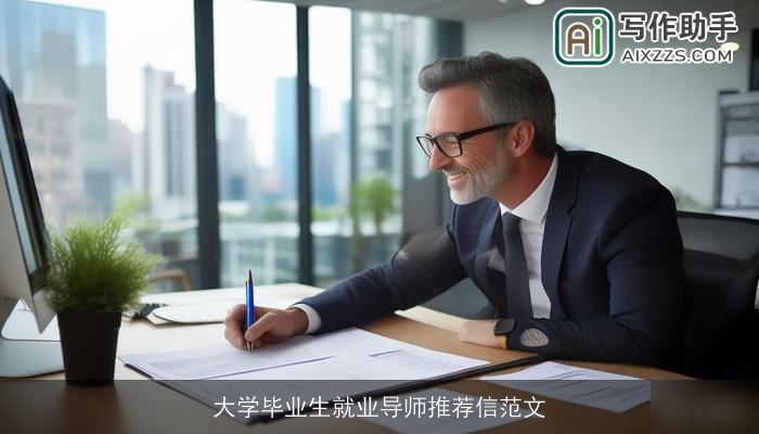 大学毕业生就业导师推荐信范文 大学毕业生就业导师推荐信范文