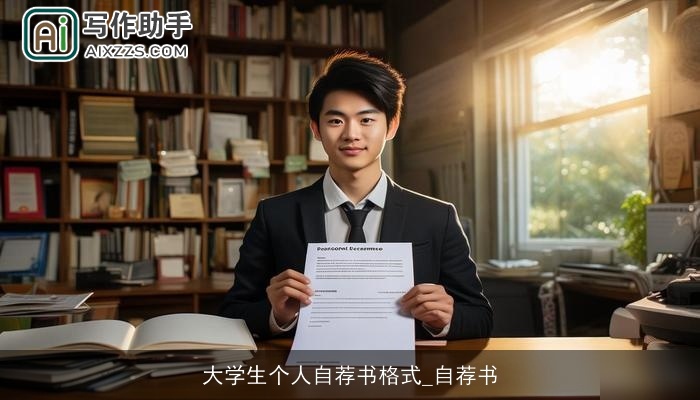 大学生个人自荐书格式_自荐书 大学生个人自荐书格式_自荐书