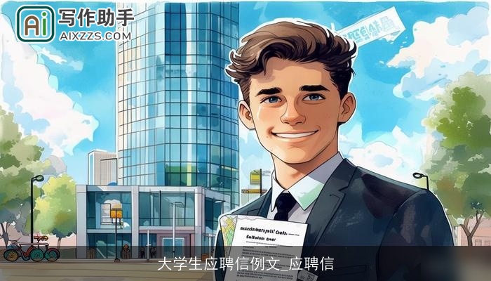 大学生应聘信例文_应聘信 大学生应聘信例文_应聘信