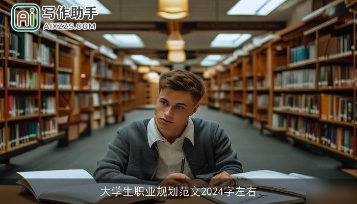 大学生职业规划范文2024字左右 大学生职业规划范文2024字左右