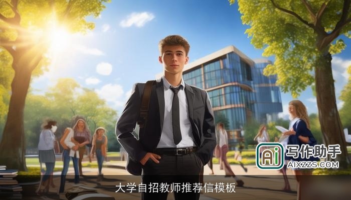 大学自招教师推荐信模板 大学自招教师推荐信模板