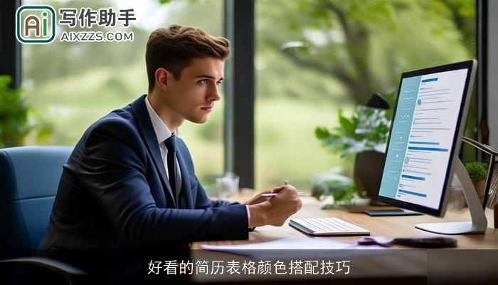 好看的简历表格颜色搭配技巧 好看的简历表格颜色搭配技巧