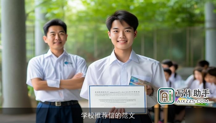 学校推荐信的范文 学校推荐信的范文