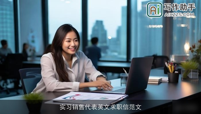 实习销售代表英文求职信范文 实习销售代表英文求职信范文