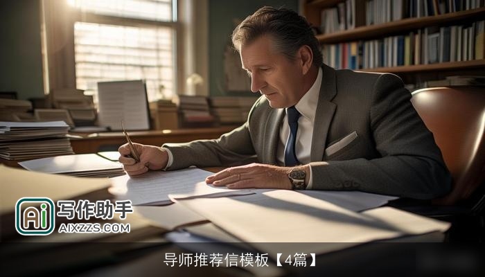 导师推荐信模板【4篇】 导师推荐信模板【4篇】