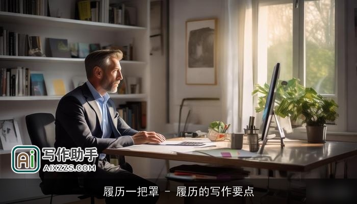 履历一把罩 - 履历的写作要点 履历一把罩 - 履历的写作要点