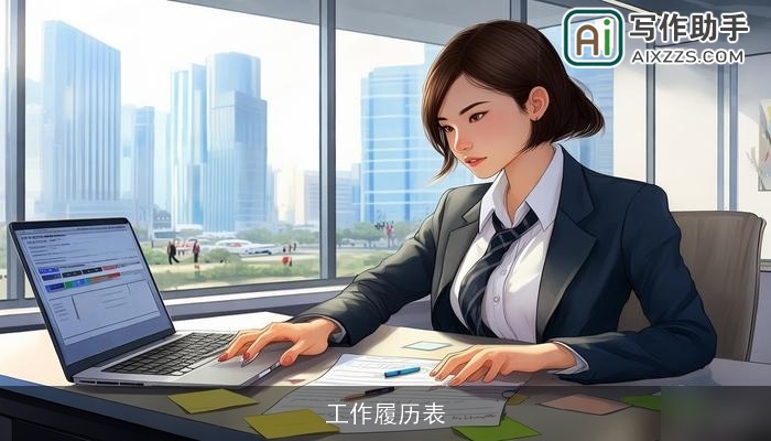 工作履历表 工作履历表