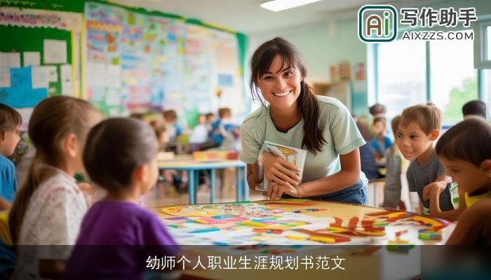 幼师个人职业生涯规划书范文 幼师个人职业生涯规划书范文